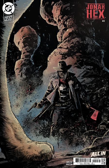 JONAH HEX AND THE SHADOW OF DEATH #2 (OF 6) CVR C GABRIEL HARDMAN CARD STOCK VAR 11/4/2026
