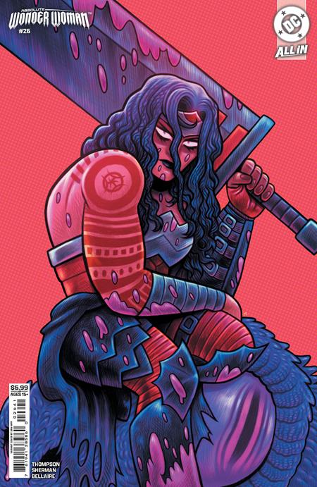 ABSOLUTE WONDER WOMAN #26 CVR D DAN HIPP CARD STOCK VAR 11/25/2026