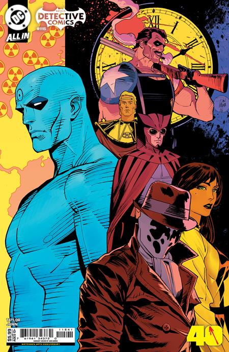 DETECTIVE COMICS #1115 CVR D DAN MORA WATCHMEN 40TH ANNIVERSARY CARD STOCK VAR 11/18/2026