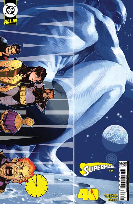 SUPERMAN #44 CVR E CHRIS BACHALO WATCHMEN 40TH ANNIVERSARY CARD STOCK VAR 11/25/2026