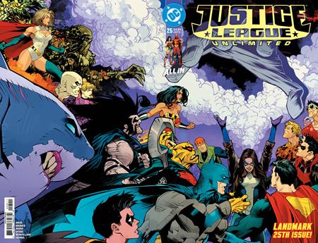 JUSTICE LEAGUE UNLIMITED #25 CVR A DAN MORA WRAPAROUND 11/25/2026