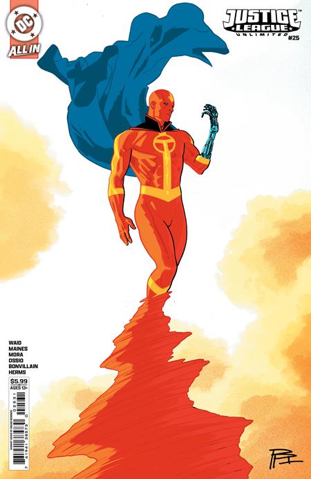 JUSTICE LEAGUE UNLIMITED #25 CVR C BRUNO REDONDO CARD STOCK VAR 11/25/2026