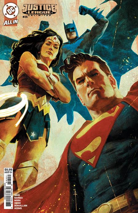 JUSTICE LEAGUE UNLIMITED #25 CVR E SEBASTIAN FIUMARA CARD STOCK VAR 11/25/2026