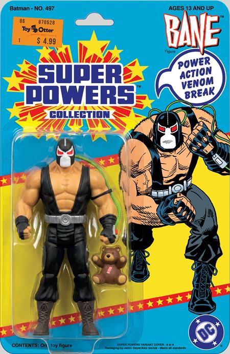 BATMAN #497 FACSIMILE EDITION CVR D JASON GEYER & ALEX SAVIUK BANE SUPER POWERS CARD STOCK VAR 11/4/2026