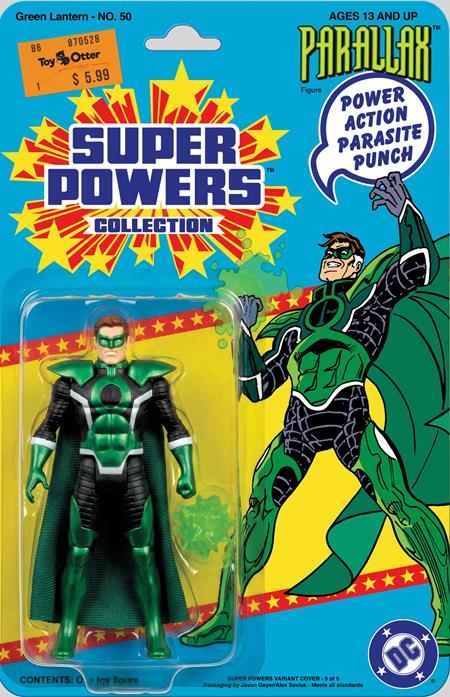 GREEN LANTERN #50 FACSIMILE EDITION CVR B JASON GEYER & ALEX SAVIUK PARALLAX SUPER POWERS CARD STOCK VAR 11/25/2026