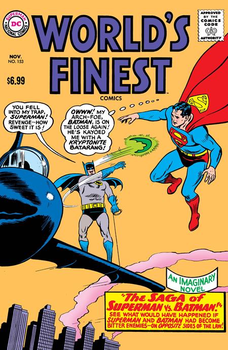 WORLDS FINEST COMICS #153 FACSIMILE EDITION CVR C CURT SWAN FOIL VAR 11/4/2026