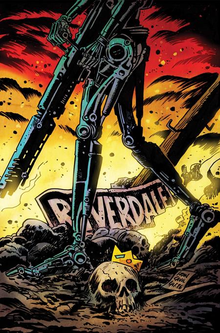 ARCHIE VS THE TERMINATOR #2 CVR E FRANCESCO FRANCAVILLA METAL PREMIUM VAR 12/2/2026