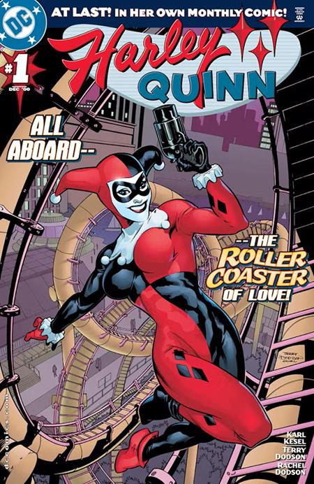 DF HARLEY QUINN #1 FACSIMILE EDITION SIGNED BY TERRY & RACHEL DODSON 11/25/2026