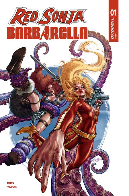 RED SONJA BARBARELLA #1 CVR C DIEGO YAPUR VAR 11/4/2026