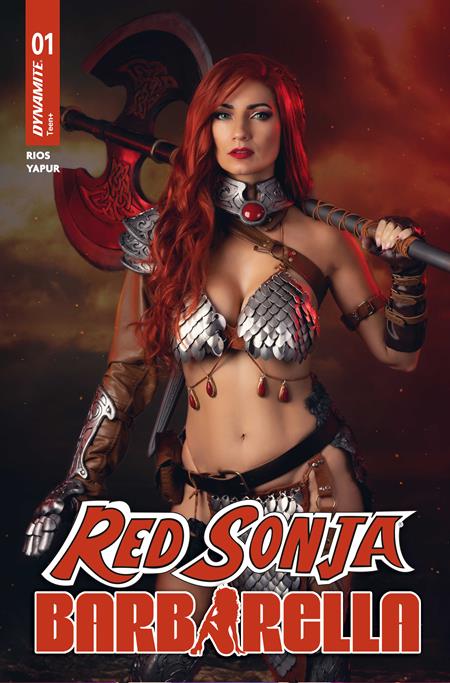 RED SONJA BARBARELLA #1 CVR D COSPLAY IVY RED SONJA VAR 11/4/2026