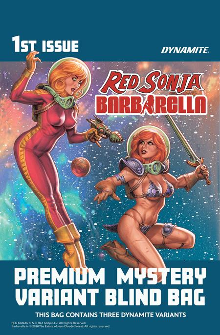 RED SONJA BARBARELLA #1 CVR K PREMIUM MYSTERY BLIND BAG VAR 11/4/2026