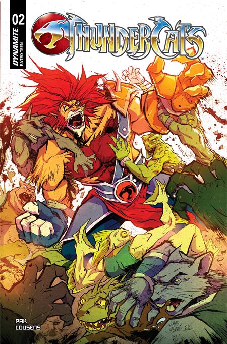 THUNDERCATS (2026) #2 CVR B DAVID COUSENS VAR 11/25/2026