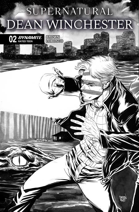 SUPERNATURAL DEAN WINCHESTER #2 CVR K DREW MOSS LINE ART VIRGIN VAR 11/4/2026