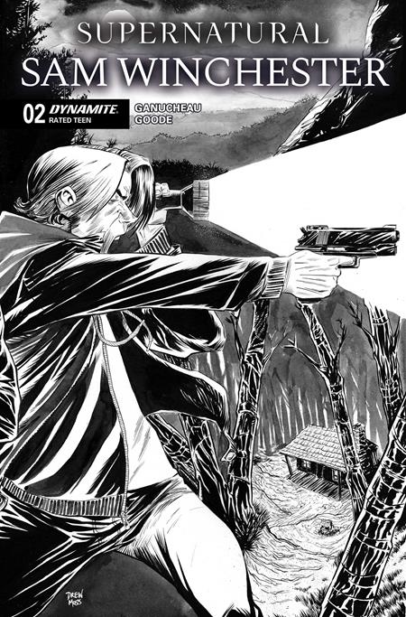 SUPERNATURAL SAM WINCHESTER #2 CVR K F DREW MOSS LINE ART VIRGIN VAR 11/4/2026