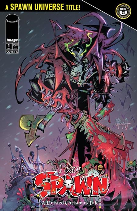 I SAW SPAWN A TWISTED CHRISTMAS TALE #1 (OF 2) CVR A ROB SKETCHCRAFT DUENAS 11/4/2026