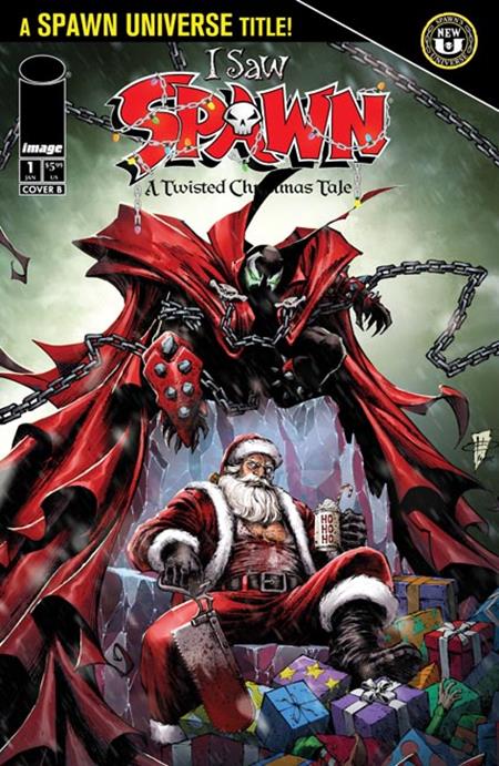 I SAW SPAWN A TWISTED CHRISTMAS TALE #1 (OF 2) CVR B DANIEL HENRIQUES VAR 11/4/2026