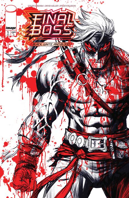 FINAL BOSS #1 BLACK WHITE AND BLOOD REPRINT CVR A TYLER KIRKHAM (MR) 11/25/2026