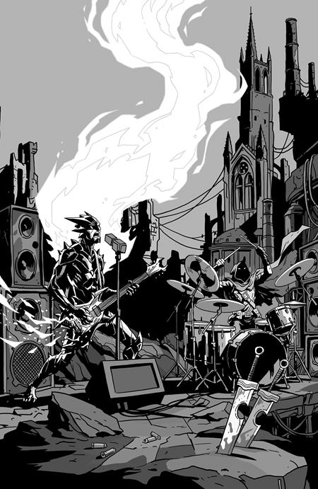 FIREBORN #6 CVR F EMMANUEL GERVASONI CARDSTOCK CONCERT B&W VAR 11/25/2026