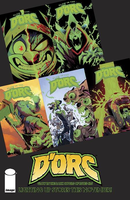 DORC #1-5 GLOW IN THE DORC VARIANT BUNDLE 11/25/2026