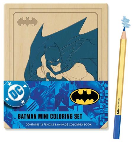 BATMAN MINI COLORING SET 11/4/2026