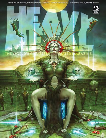 HEAVY METAL MAGAZINE HC #3 (MR) 11/11/2026