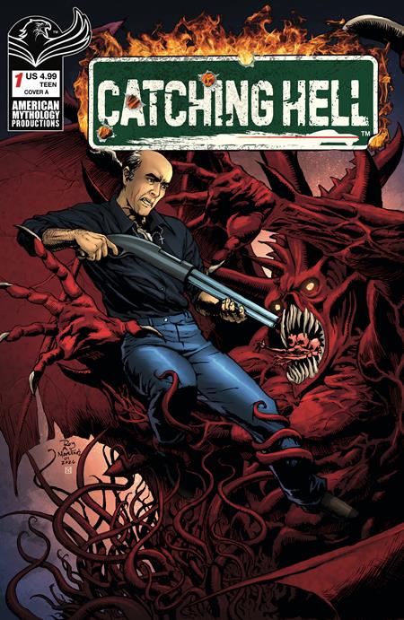 CATCHING HELL FEAT REGGIE BANNISTER #1 ROY ALLAN MARTINEZ SIGNED BY SA CHECK & JAMES KUHORIC VAR 11/4/2026