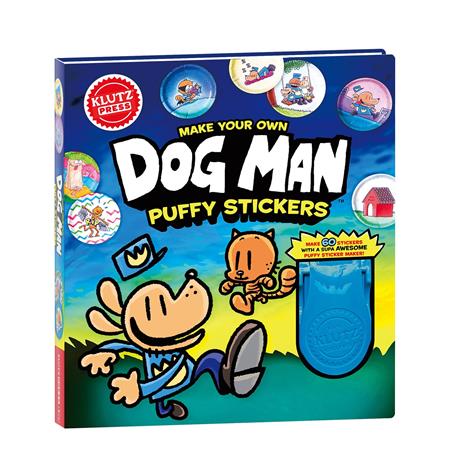 MAKE YOUR OWN DOG MAN PUFFY STICKERS HC 11/18/2026