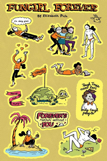 FUNGIRL FOREVER STICKER SHEET (MR) 12/2/2026