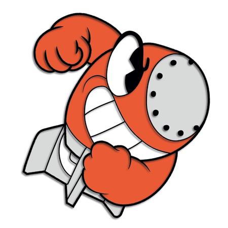 CUPHEAD BOMB ENAMEL PIN BADGE  12/16/2026