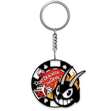 CUPHEAD DEAL WITH THE DEVIL KEYCHAIN 12/16/2026