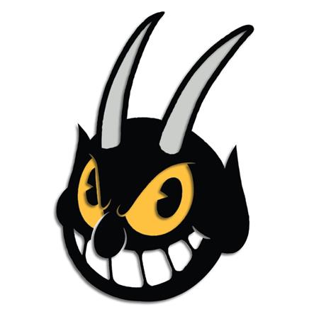 CUPHEAD DEVIL ENAMEL PIN BADGE  12/16/2026