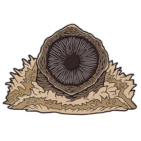 DUNE 3 SAND WORM ENAMEL PIN BADGE  12/16/2026