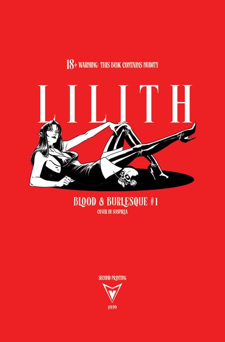 LILITH BLOOD AND BURLESQUE #1 (OF 5) 2ND PTG CVR E SUSPIRIA NSFW BLACK BAG VAR (MR) 11/25/2026