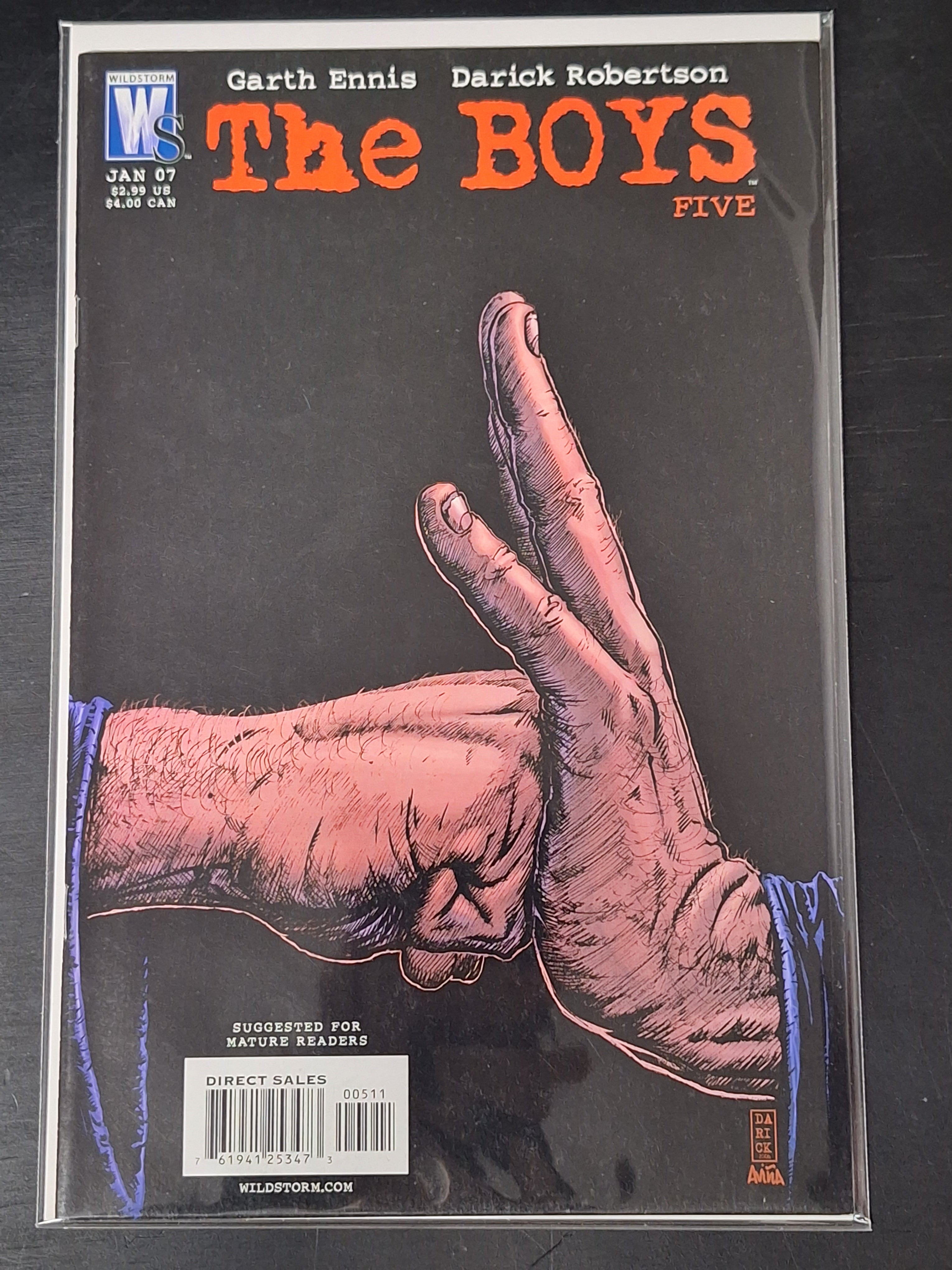 The Boys 5 Wildstorm Comics 2007