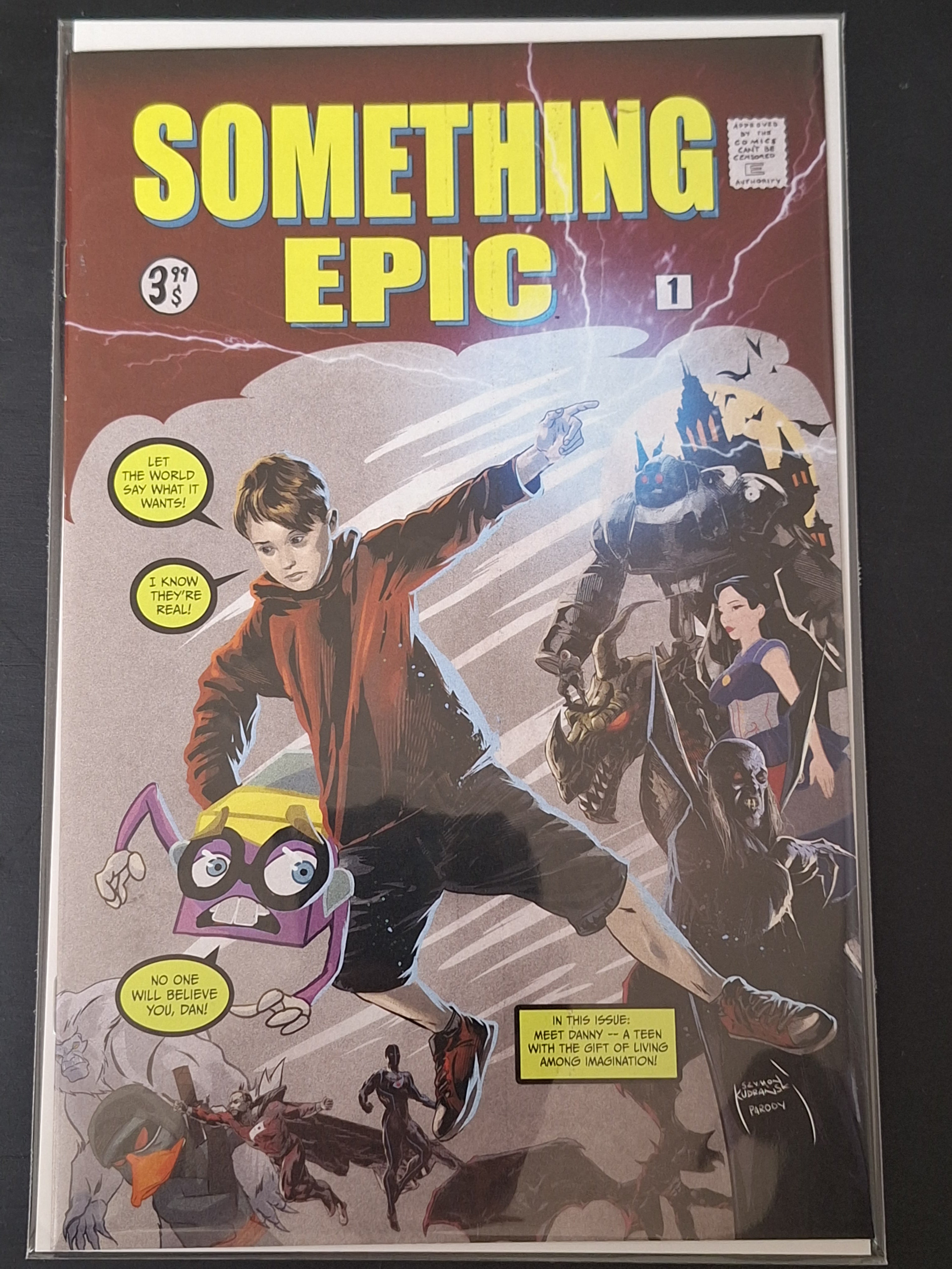 Something Epic 1 Image 2023 First Print, AF 15 Homage Variant