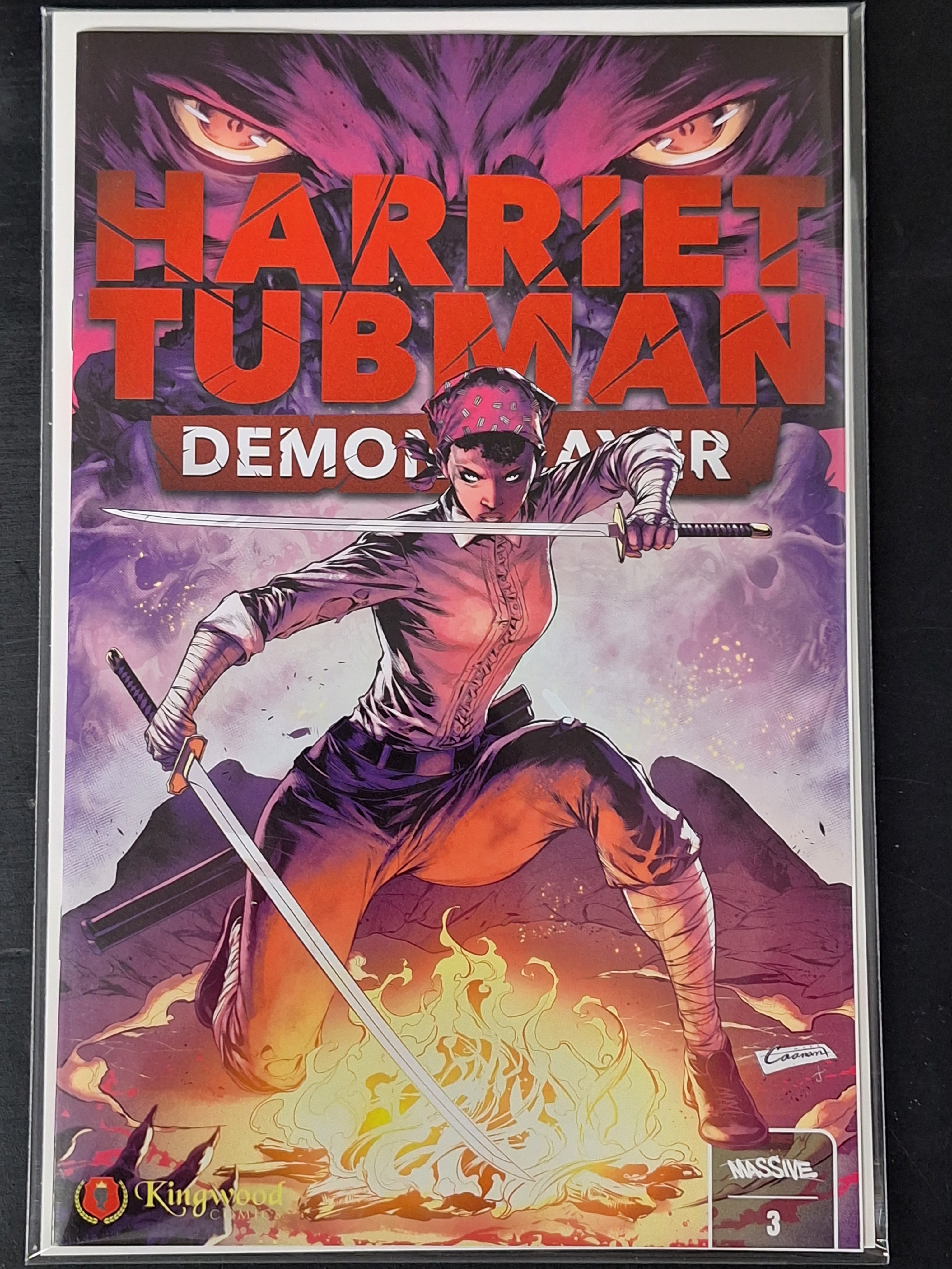 Harriet Tubman: Demon Slayer 3 Massive Comics 2023 Cover A