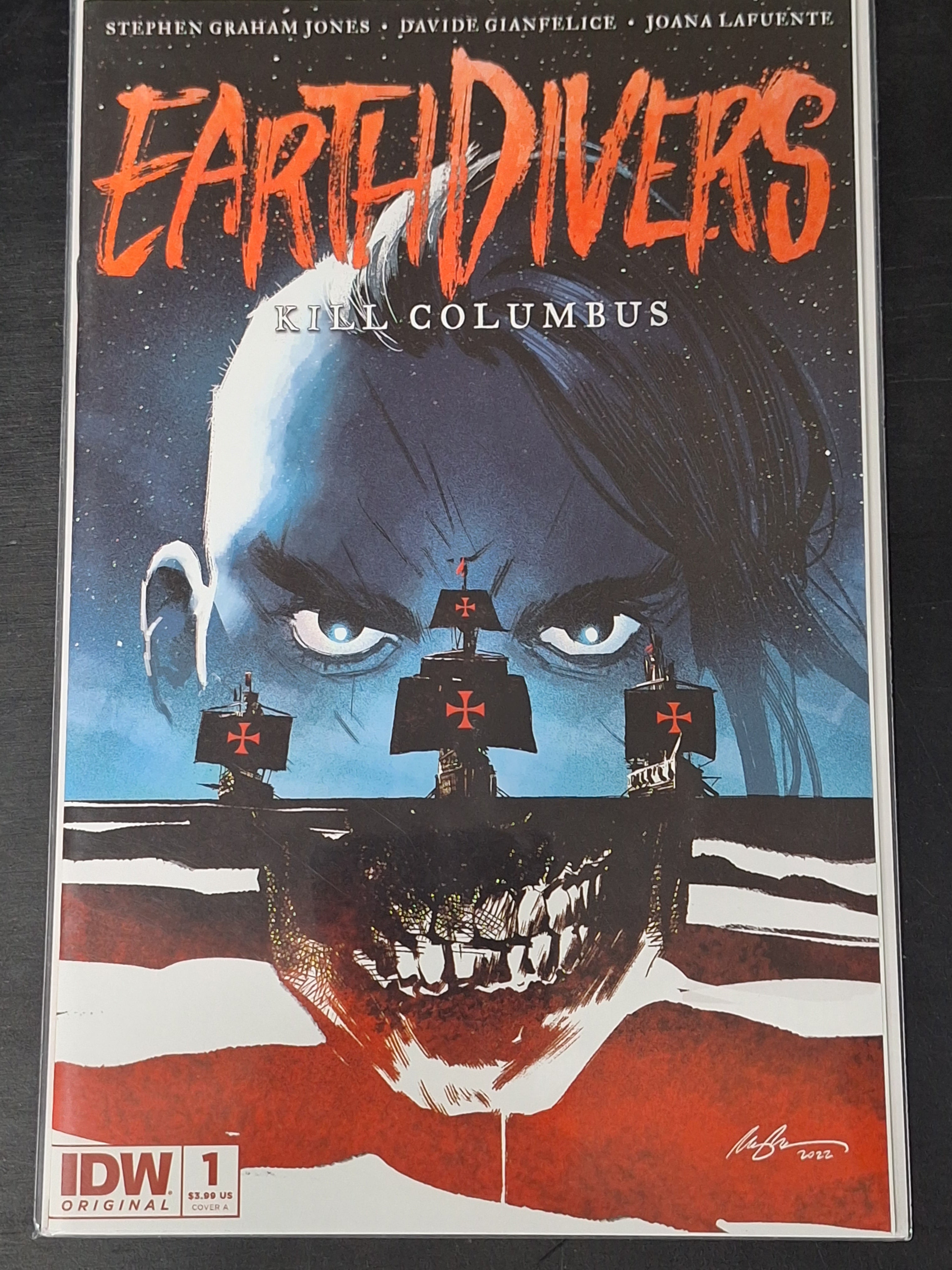 Earthdivers 1 IDW 2022 First Printing