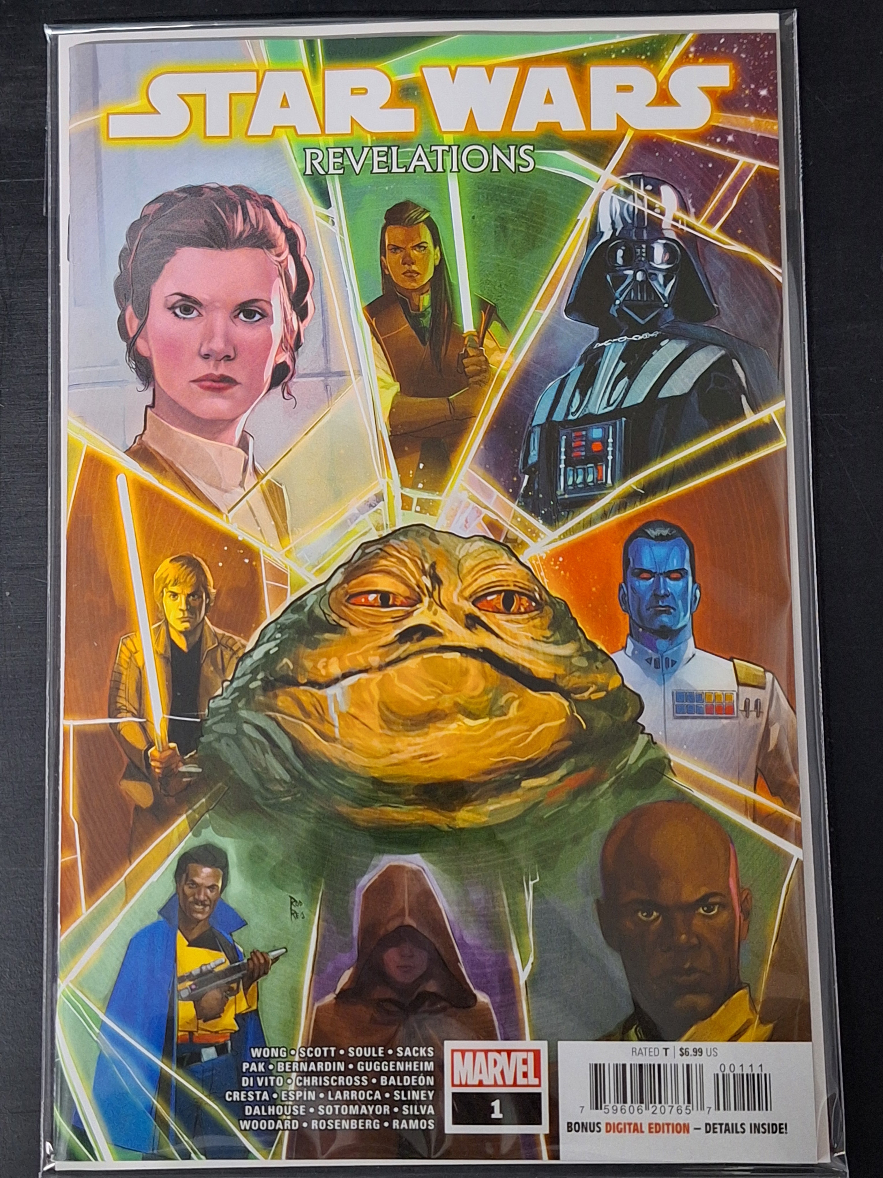 Star Wars Revelations 1 Marvel 2023 Cover A 1st App of Raslin Grace