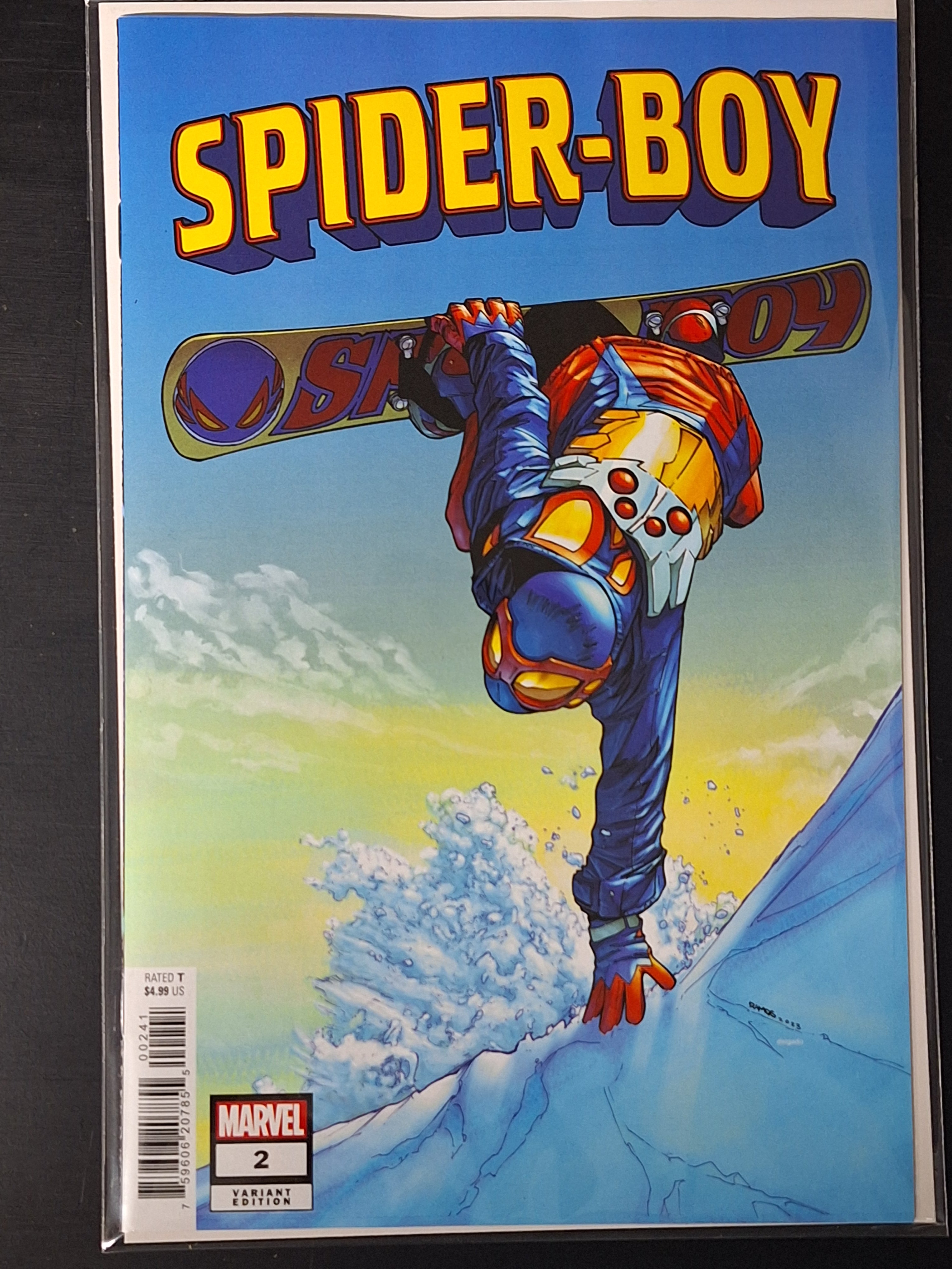 Spider-Boy 2 Marvel 2023 Ramos Ski Chalet Variant