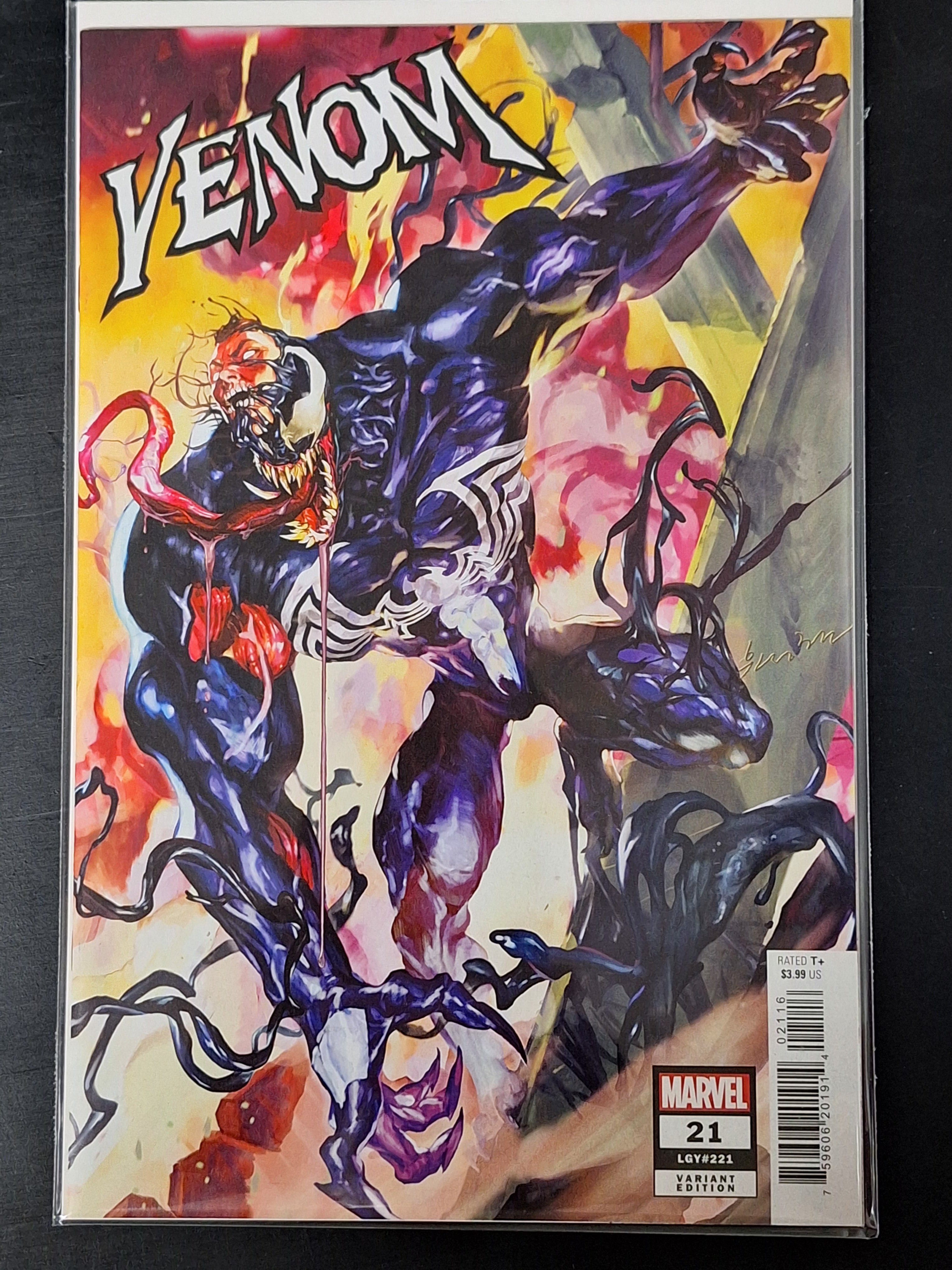 Venom 21 Marvel 2022 Sunghan Yune 1:25 Variant