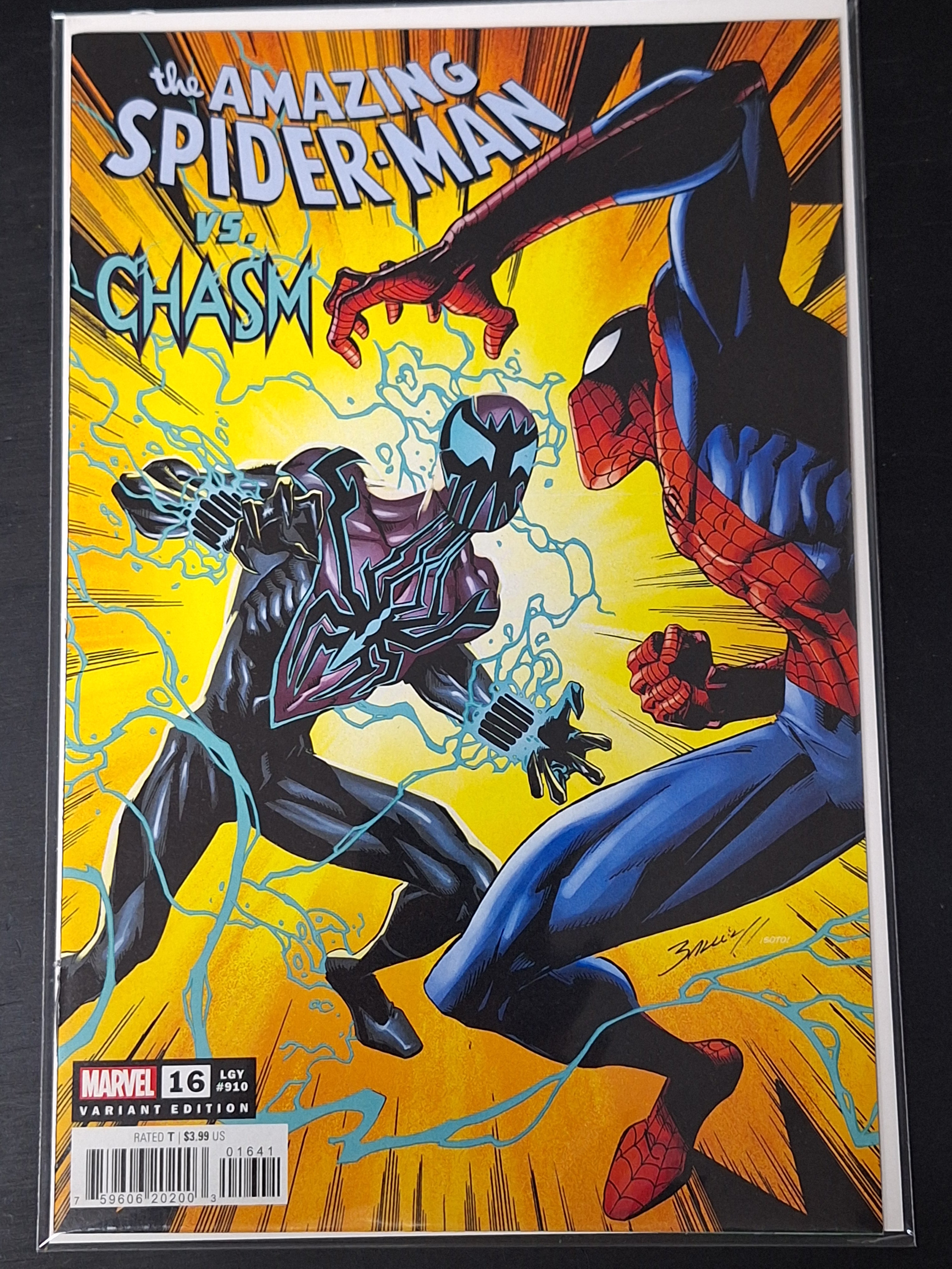 Amazing Spider-Man 16 Marvel 2022 Mark Bagley 1:25 Variant