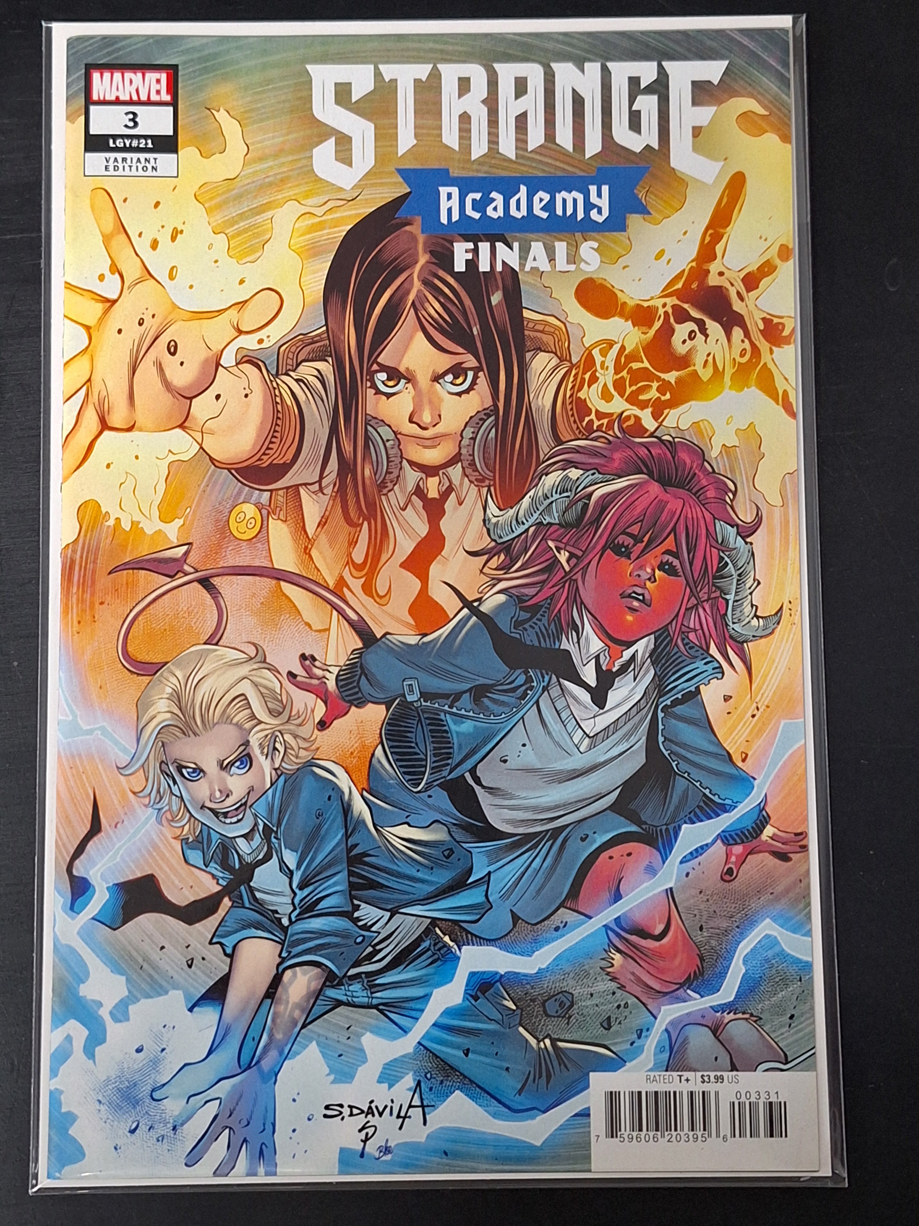 Strange Academy Finals 3 Marvel 2022 Davila 1:25 Variant
