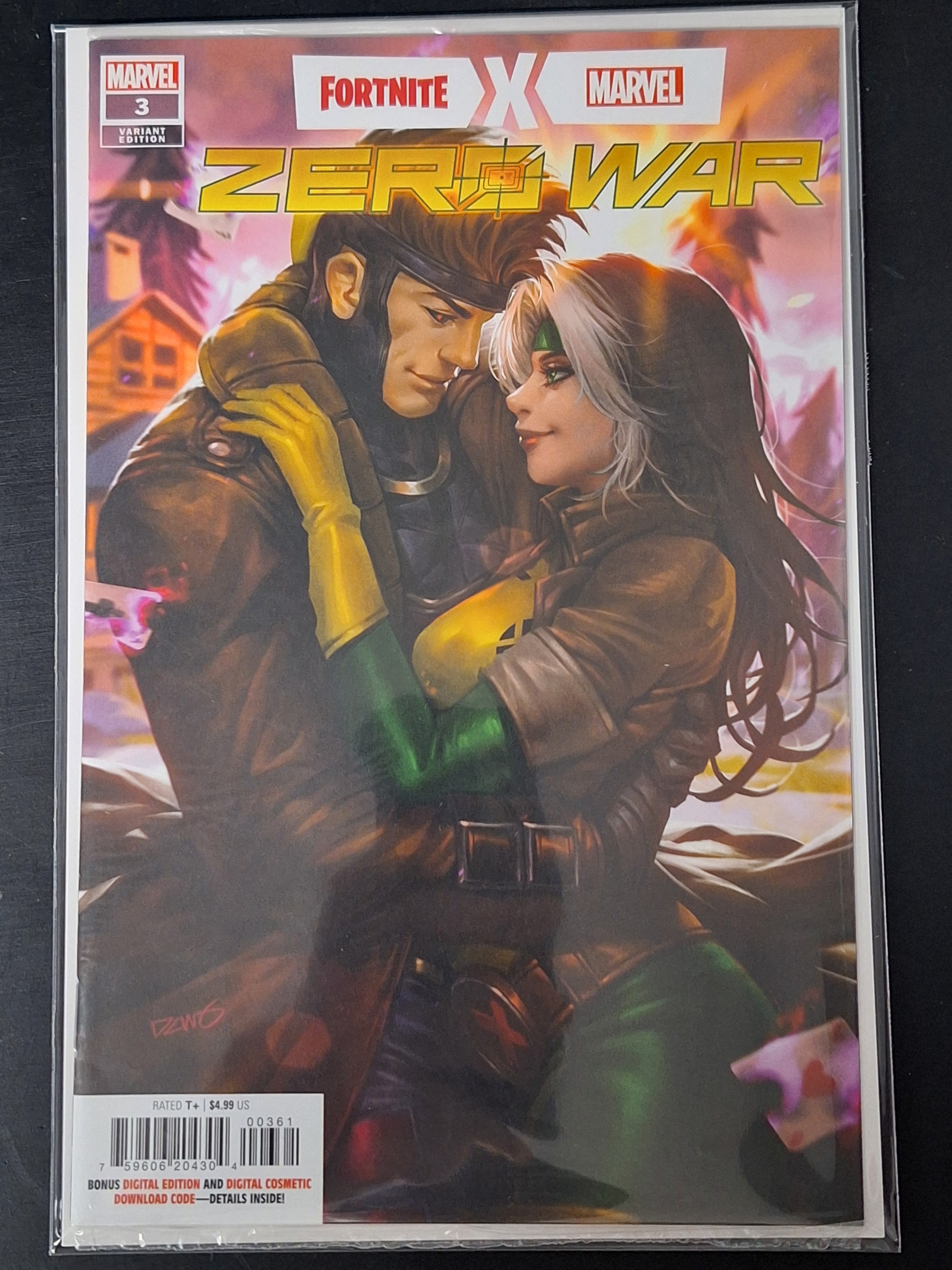 Fortnite X Marvel Zero War 3 Marvel 2022 Derrick Chew 1:50 Variant