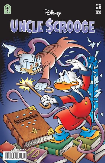 UNCLE SCROOGE LEGACY #468 THE CURSE OF HP HATEQUACK CVR B MICHEL HADORP VAR 12/9/2026