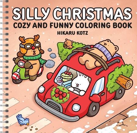 SILLY CHRISTMAS COZY AND FUNNY COLORING BOOK FOR ADULTS AND TEENS TP 12/2/2026