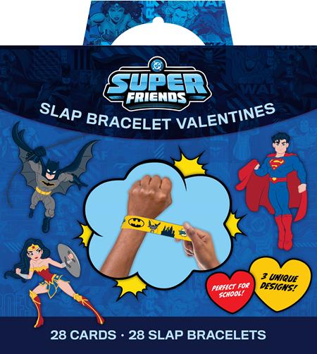 DC SUPER FRIENDS SLAP BRACELET VALENTINES 12/2/2026
