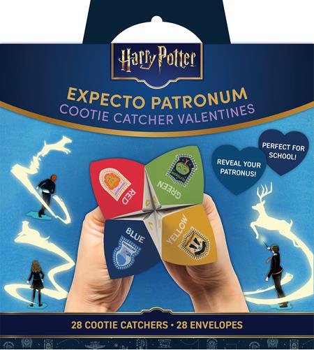 HARRY POTTER EXPECTO PATRONUM COOTIE CATCHER VALENTINES 12/2/2026