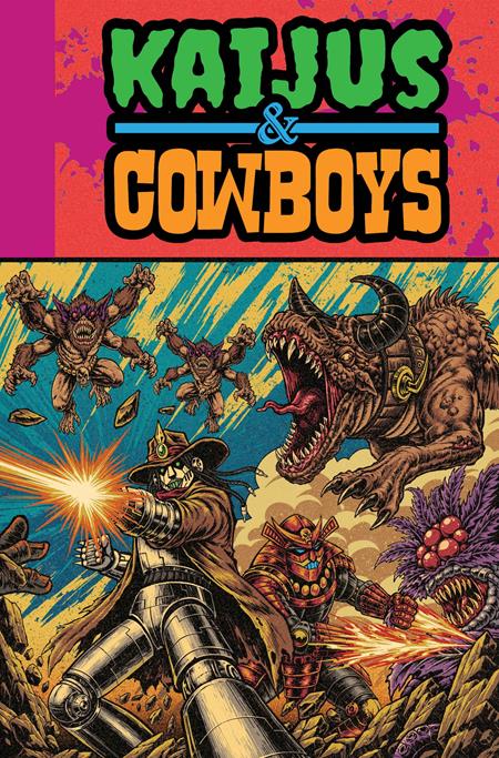 KAIJUS AND COWBOYS #3 (OF 12) CVR B FERXPAIN EC COMICS VAR 12/9/2026