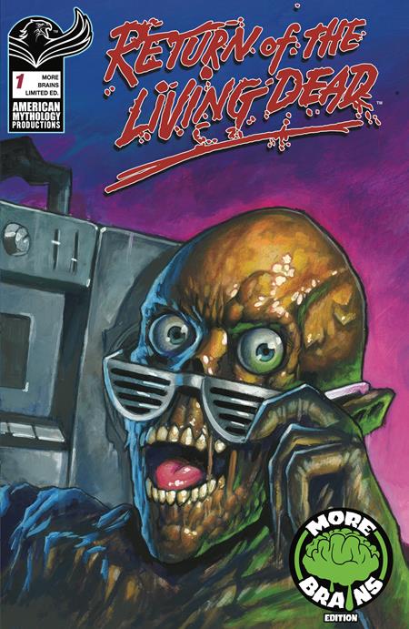RETURN LIVING DEAD #1 PAUL MAITLAND MORE BRAINS LIMITED EDITION (MR) 12/2/2026