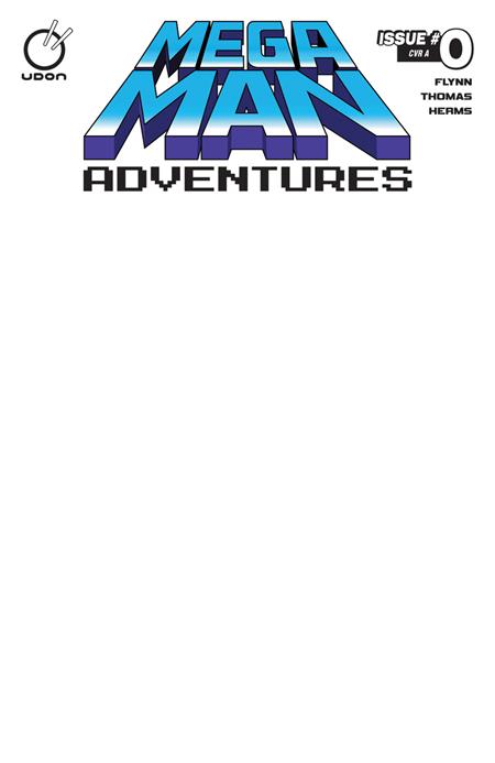 MEGA MAN ADVENTURES #0 (ONE SHOT) CVR D BLANK SKETCH VAR 12/9/2026